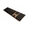 Matias Wireless Aluminum Keyboard - Gold