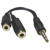 Professional Cable Stereo Headphones Splitter