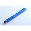 Professional Cable Ocean BLUE SnowFire Stylus Pen with rubber soft tip - silver pocket clip